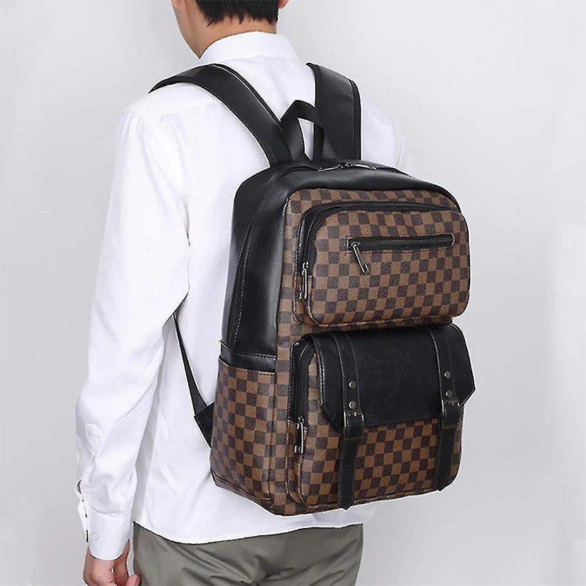 Classic Check Carry Dark Brown