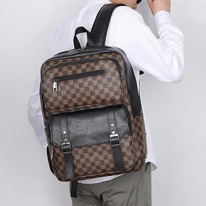 Classic Check Carry Dark Brown