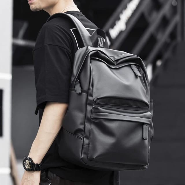 Venture Leather Backpack