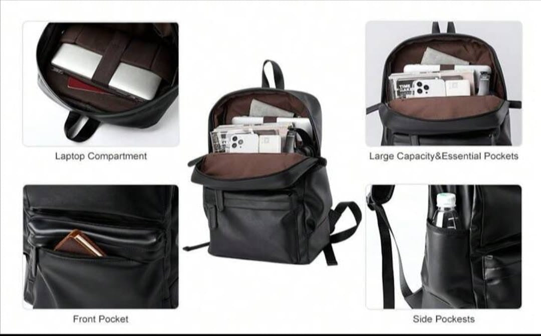 Venture Leather Backpack